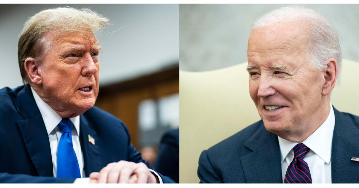 Biden y Trump cara a cara el 27 de Junio en su primer debate