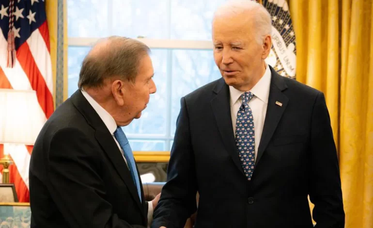 Edmundo González tras encuentro con Joe Biden: Me acompaña en el esfuerzo que estamos haciendo
