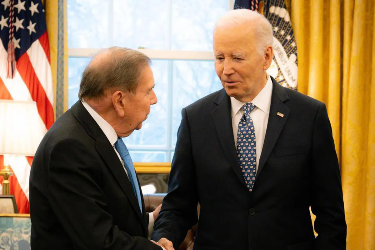 Edmundo González tras encuentro con Joe Biden: Me acompaña en el esfuerzo que estamos haciendo