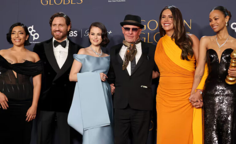 Emilia Pérez y The Brutalist se imponen en la gala de los Globos de Oro 2025