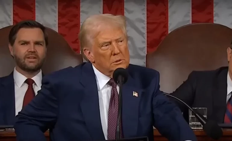 5 frases del presidente Donald Trump en el discurso a la nación ante el congreso de EEUU