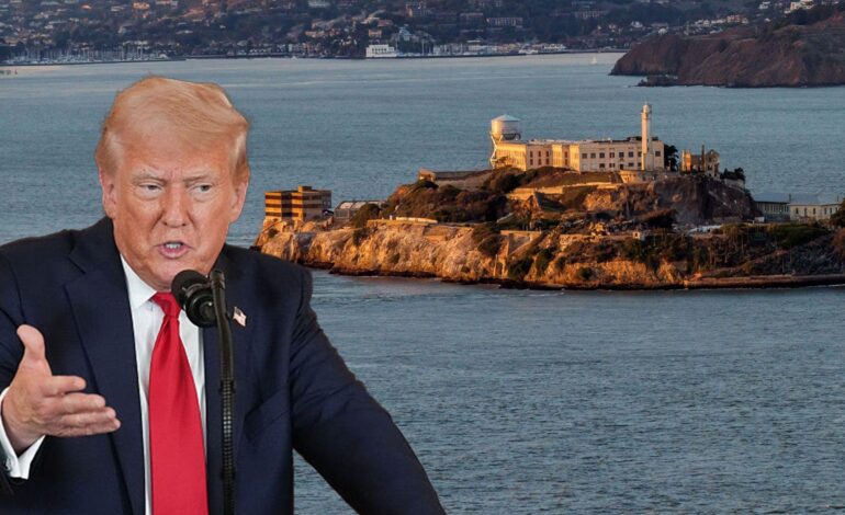 Trump ordena restaurar Alcatraz para encerrar a los criminales más peligrosos