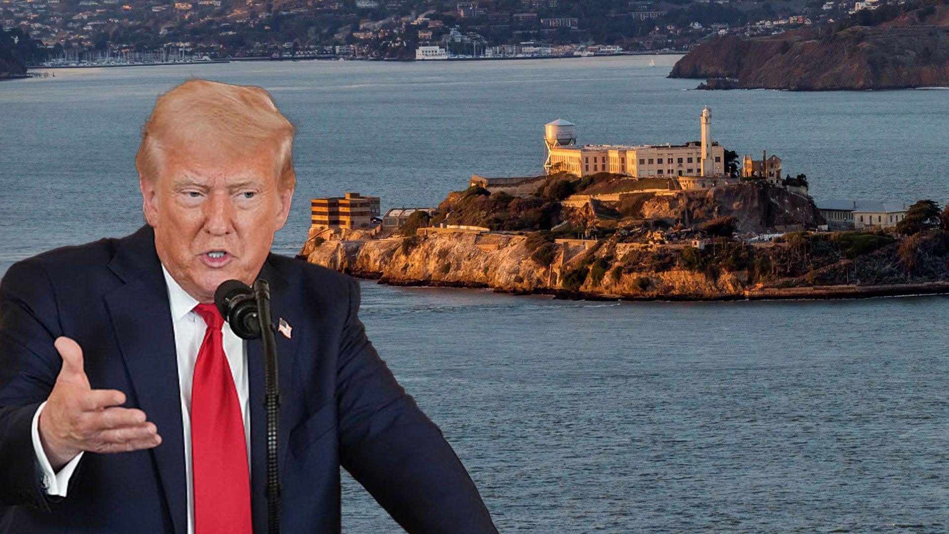 Trump ordena restaurar Alcatraz para encerrar a los criminales más peligrosos