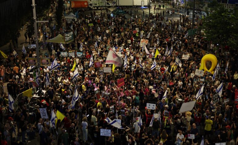 Israelíes saldran a las calles por rehenes en Gaza