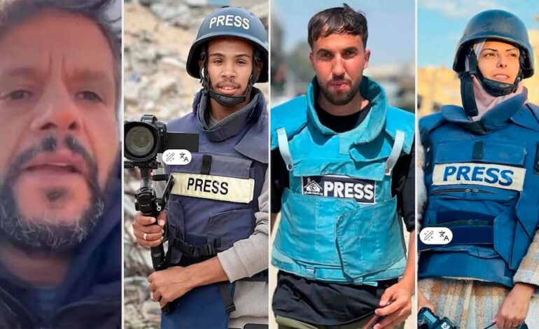 Bombardeo en Gaza deja 19 muertos, incluidos 4 periodistas