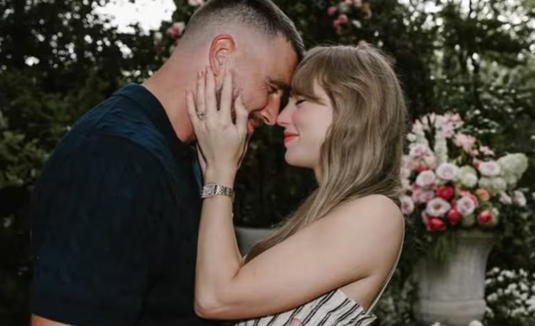 Taylor Swift anunció que se casa con Travis Kelce