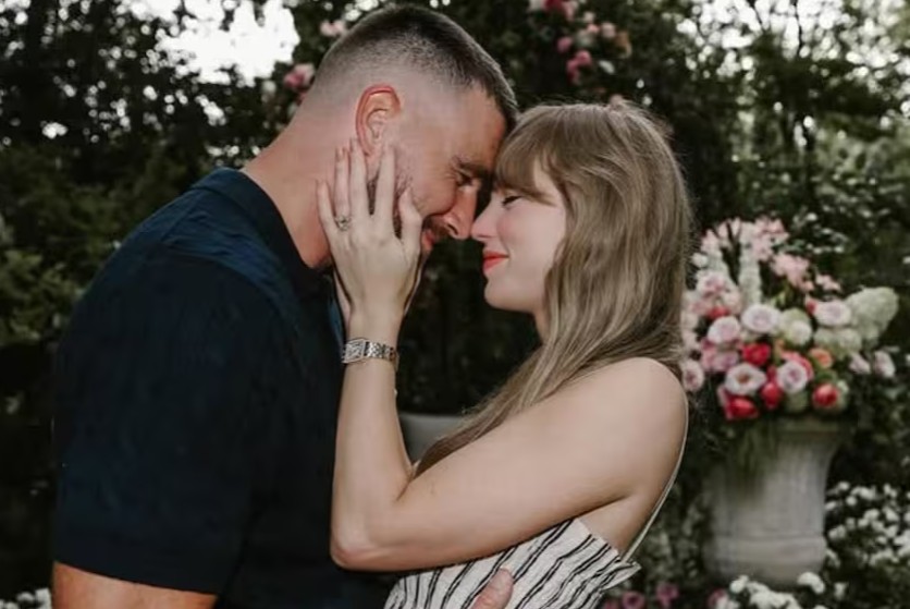 Taylor Swift anunció que se casa con Travis Kelce