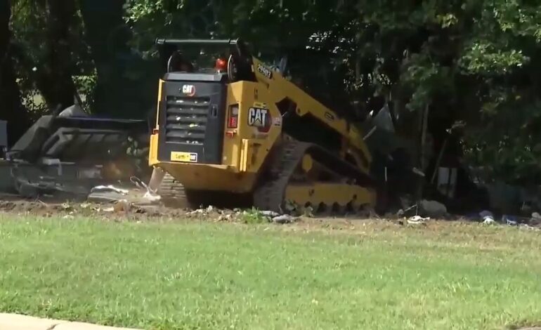 Desmantelan campamento de indigentes en Washington D.C