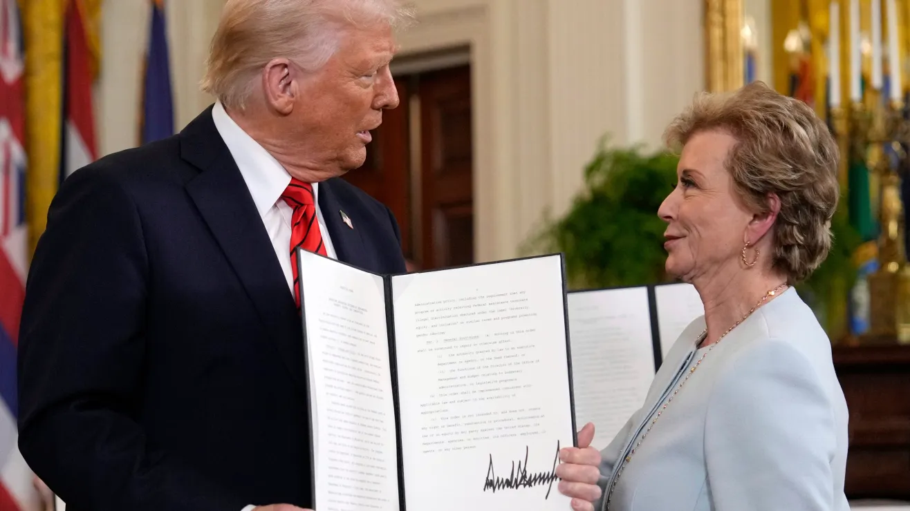 Juez anula directriz de Trump contra programas DEI en escuelas