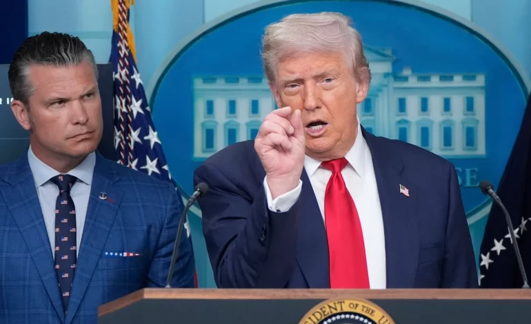 Trump promete «restablecer el orden» en Washington DC