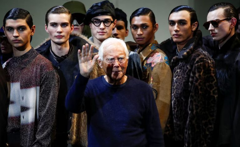 Murió Giorgio Armani, ícono de la moda italiana