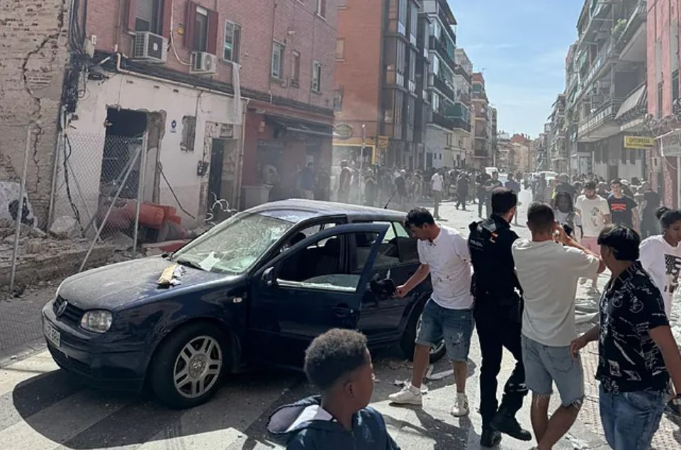 Explosión en Bar de Madrid deja 25 heridos
