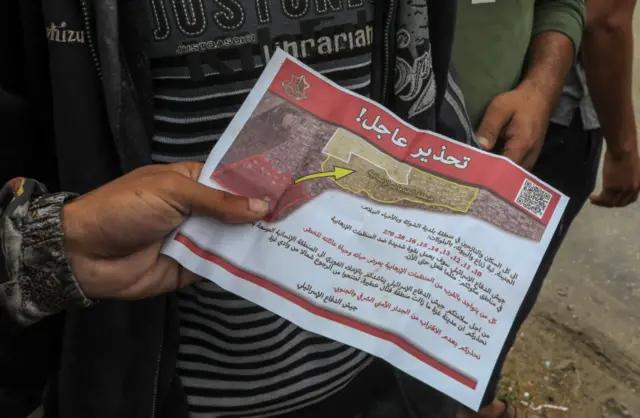 Israel lanza advertencia masiva sobre Gaza