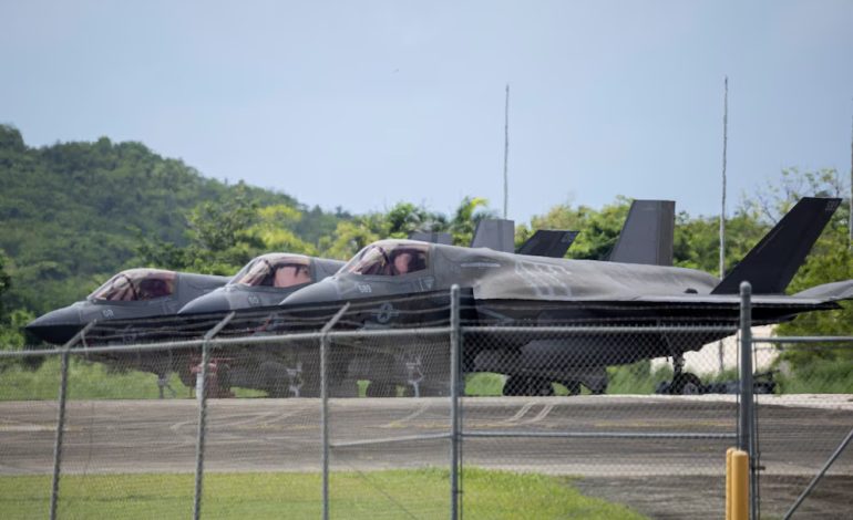 Cinco F-35 llegan a Puerto Rico por operativo antidrogas