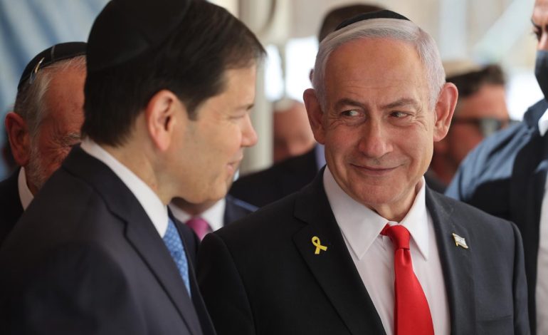 Rubio-Netanyahu reafirman fuerza de la alianza