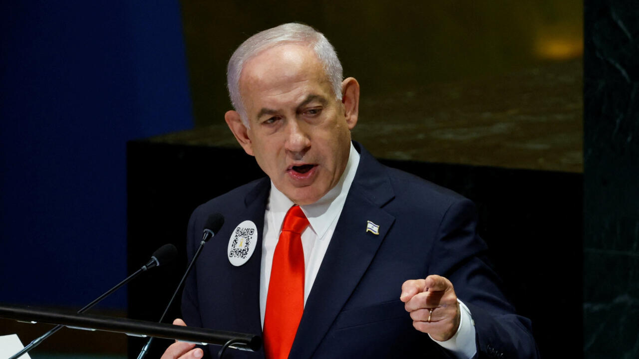 Netanyahu enfrenta abucheos y deserción en la ONU