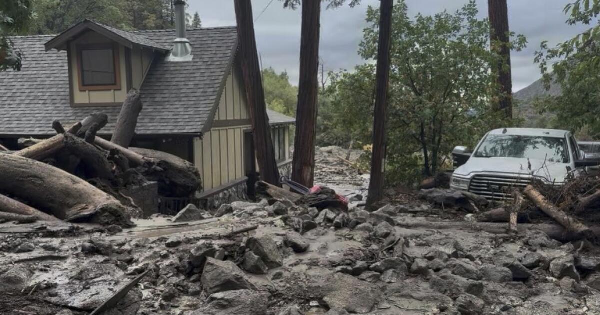 San Bernardino golpeado por inundaciones