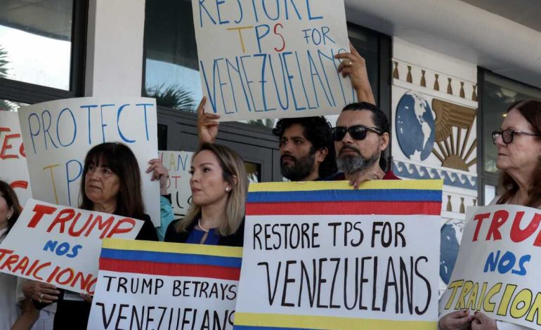 Trump busca fin del TPS para venezolanos