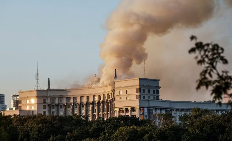 Rusia Lanza ataque masivo contra Ucrania