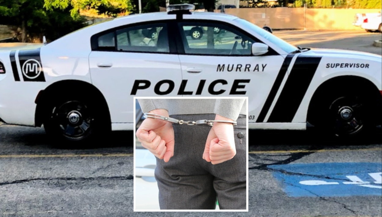 La policía de Murray arrestó a un hombre acusado de robar un automóvil