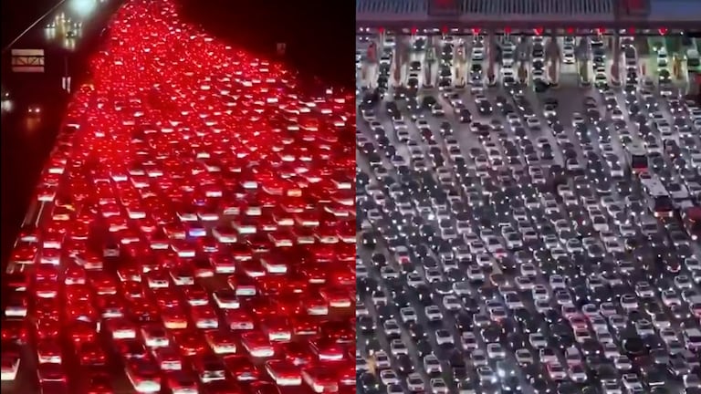 El regreso más caótico del año en China