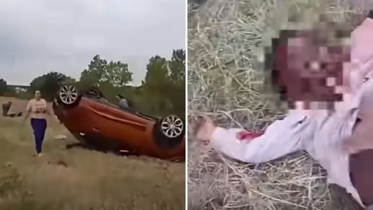 Milagro en la carretera