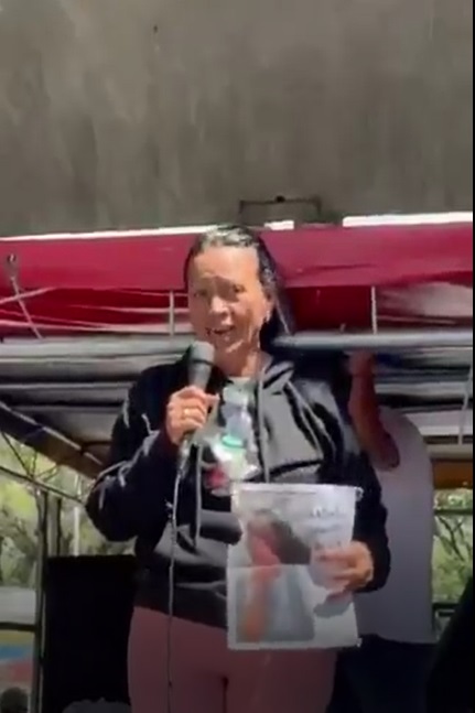 Madre se descompensa en protesta por presos políticos
