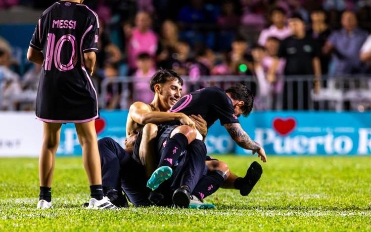 Momento inesperado en triunfo del Inter Miami