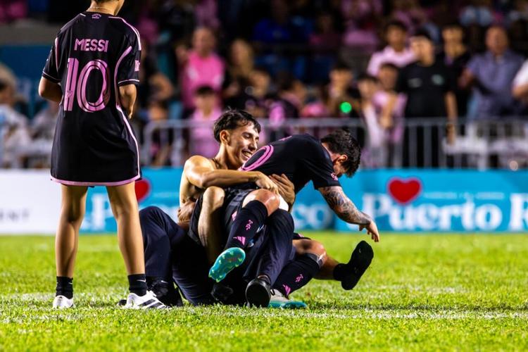 Momento inesperado en triunfo del Inter Miami