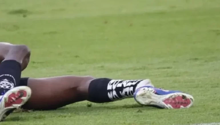 Escalofriante entrada en el fútbol ecuatoriano
