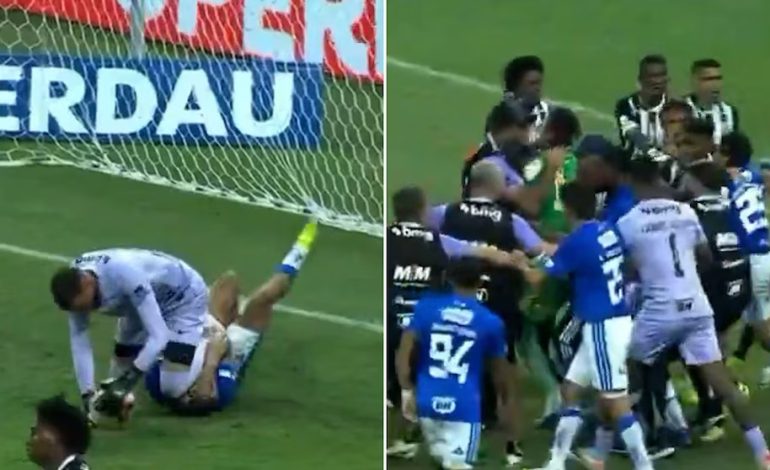 Escándalo en la final del fútbol brasileño