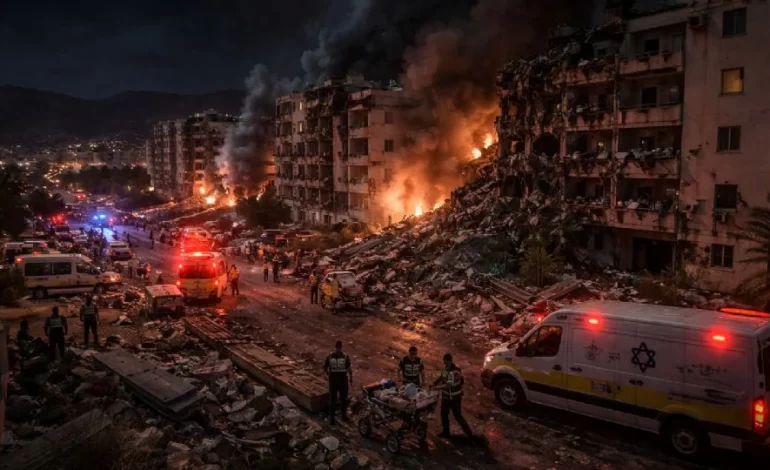 Más de 60 heridos tras ataque iraní a  Israel