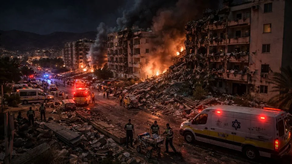 Más de 60 heridos tras ataque iraní a  Israel
