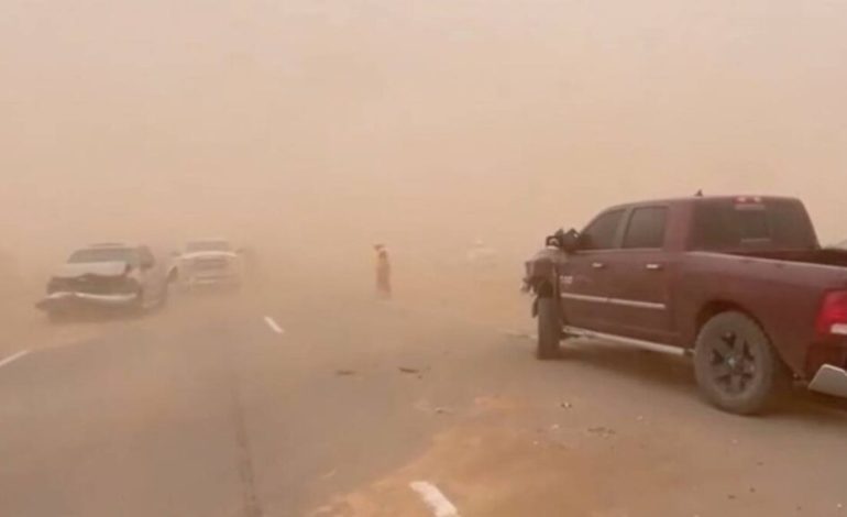 Tormenta de Arena en Texas