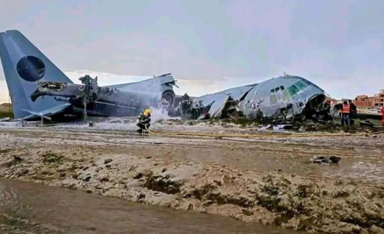 Tragedia aérea militar en Bolivia