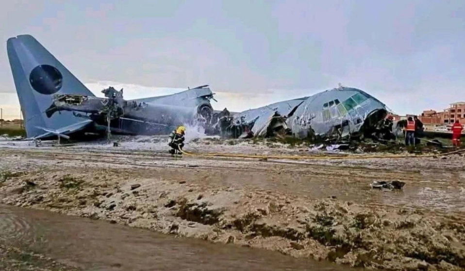 Tragedia aérea militar en Bolivia