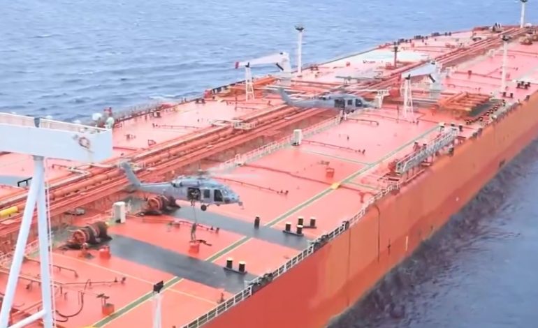 EE.UU. aborda petrolero iraní en el Índico