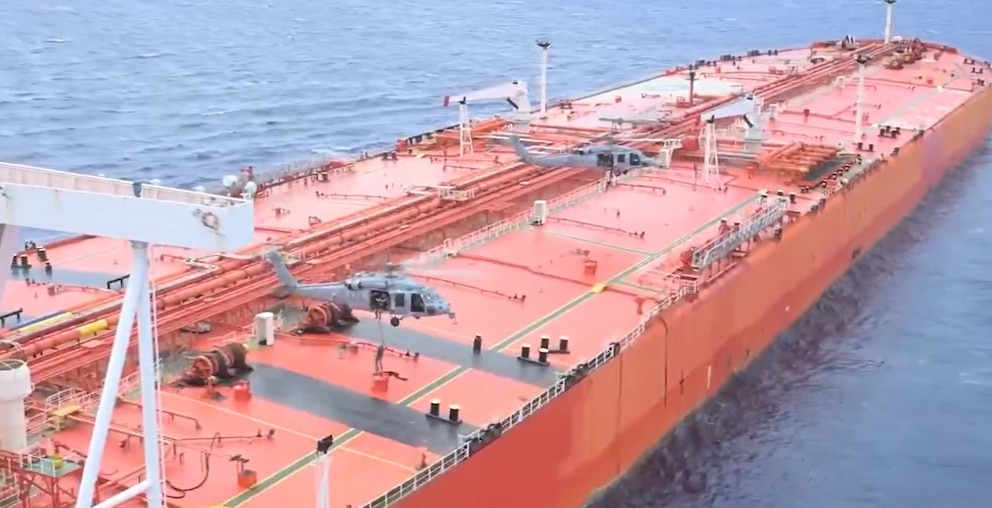 EE.UU. aborda petrolero iraní en el Índico