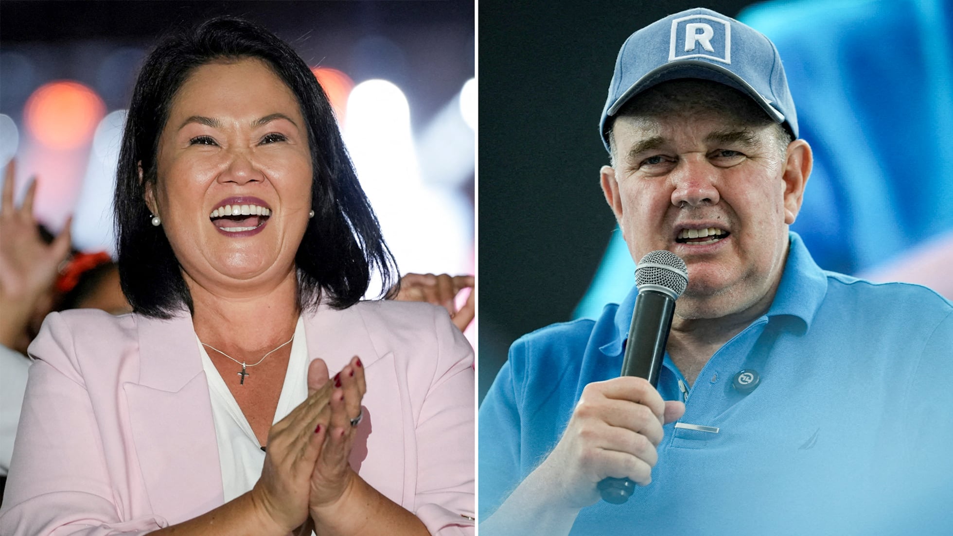 Perú define su futuro: Keiko y López Aliaga arriba