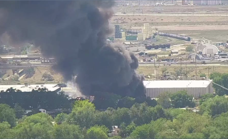 Incendio de grandes proporciones sacude Salt Lake City