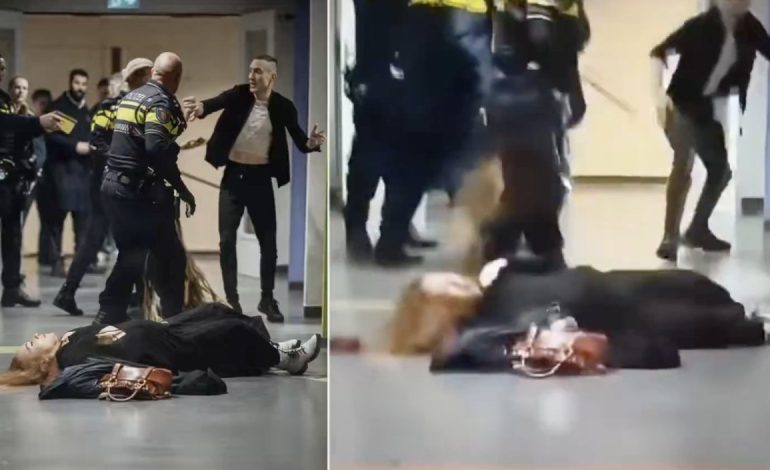 Indignación en Países Bajos tras video de policía tirando al suelo a embarazada