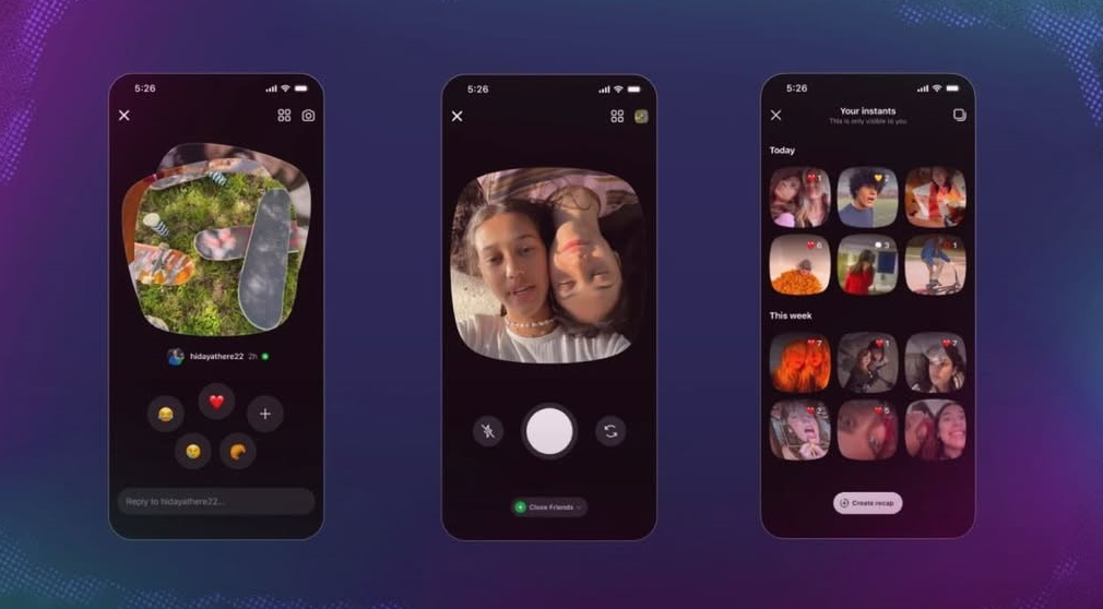 Instagram lanza «Instants» para fotos sin filtros en tiempo real