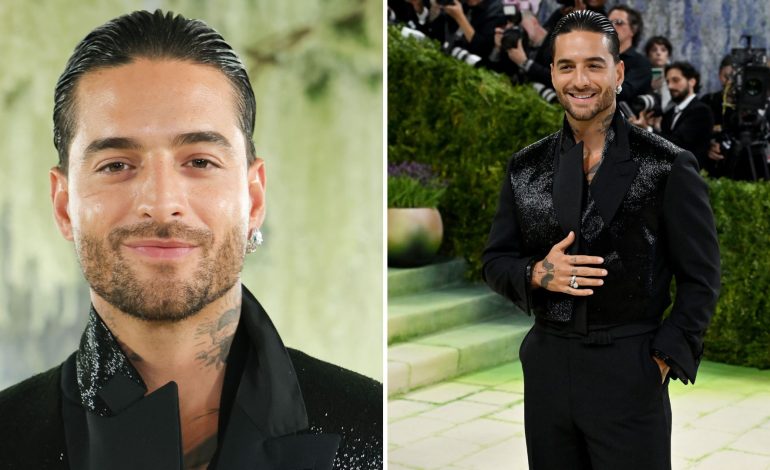 Maluma impecable en los Met Gala
