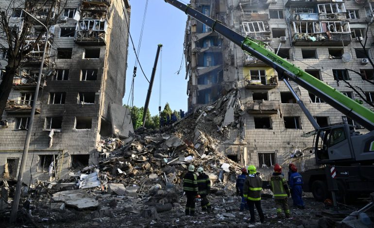 Rusia lanza su mayor ataque nocturno contra Kiev