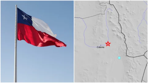 Terremoto de 6,9 sacude el norte de Chile