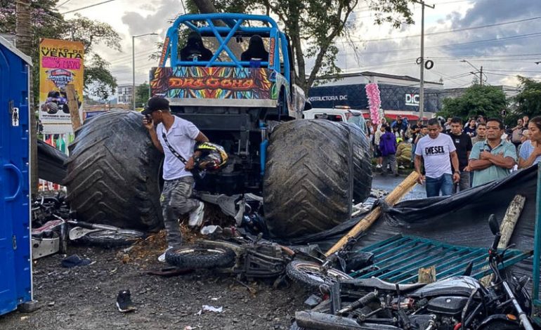 Tragedia en show de Monster Truck en Colombia