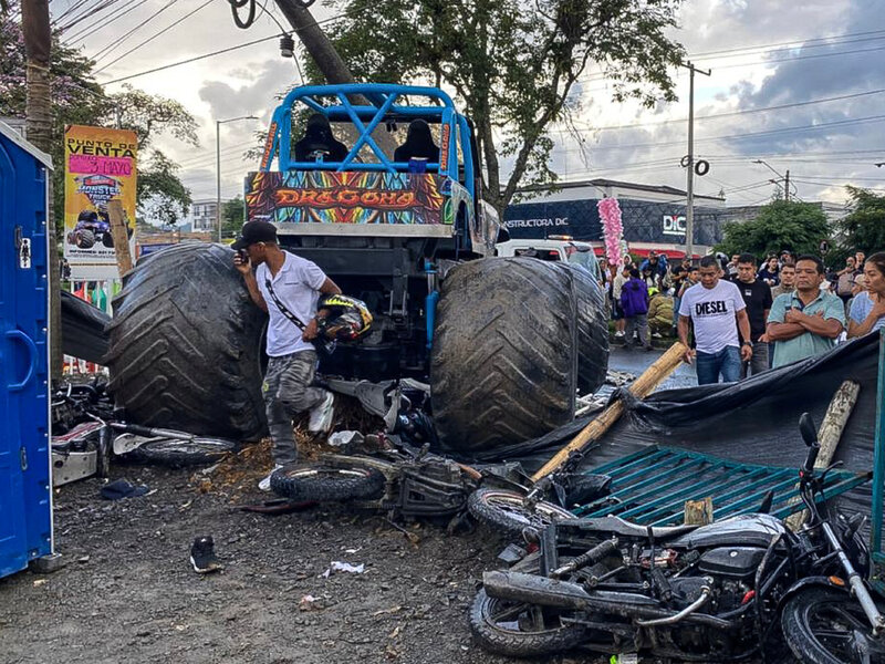 Tragedia en show de Monster Truck en Colombia