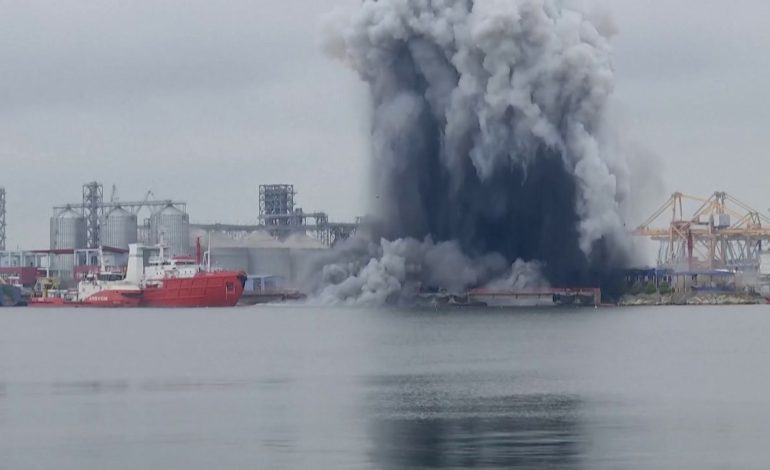 Alerta en Rumania tras explosión en el Mar Negro