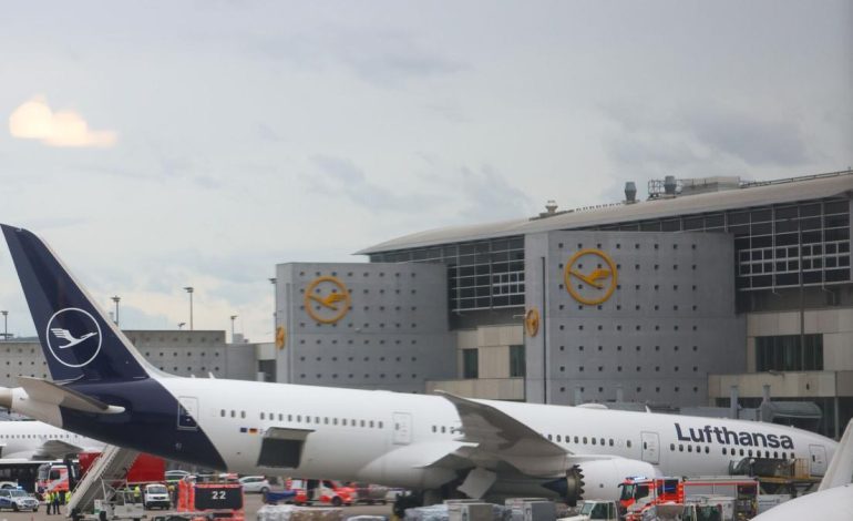 Emergencia en aeropuerto de Fráncfort