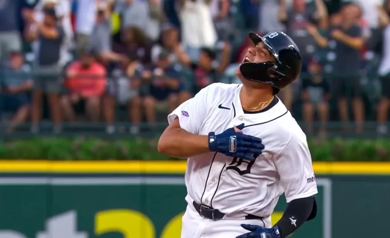 Eduardo Valencia debuta con jonrón en MLB